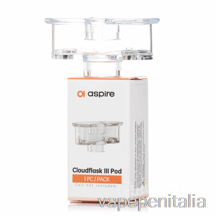 Vape Box Mod Aspire Cloudflask 3 Pod Sostitutivi Pod Ricaricabile Da 5,5 Ml